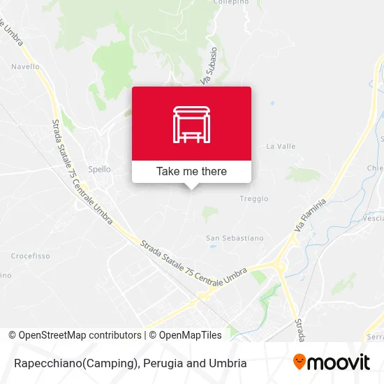Rapecchiano(Camping) map