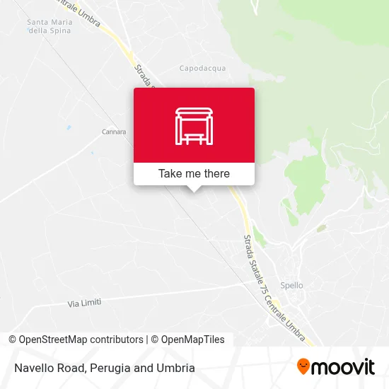 Navello Road map