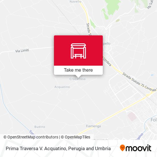 Prima Traversa V. Acquatino map