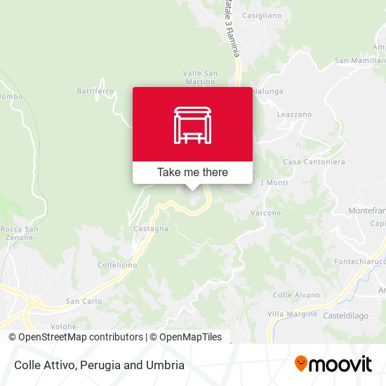 Colle Attivo map