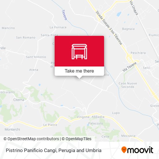 Pistrino Panificio Cangi map