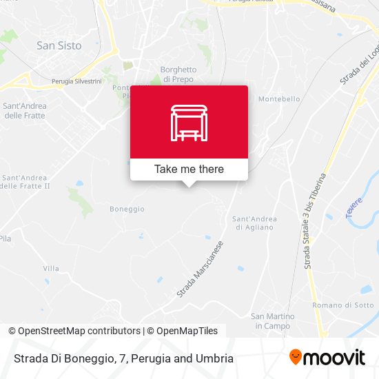 Strada Di Boneggio, 7 map