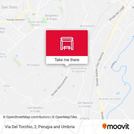 Via Del Torchio, 2 map
