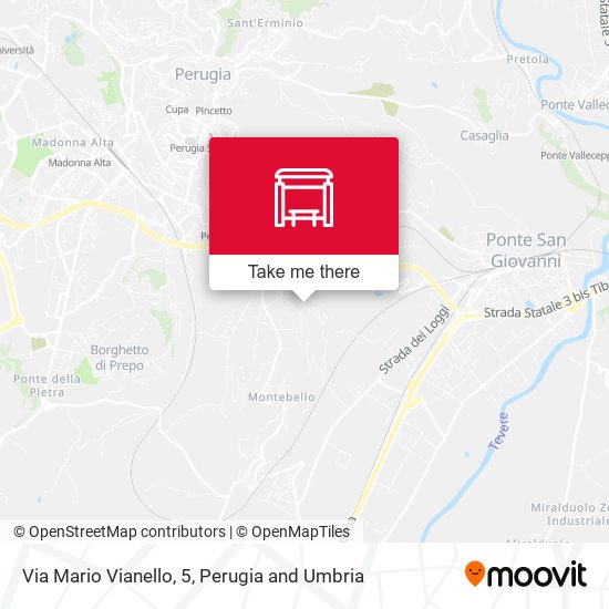 Via Mario Vianello, 5 map