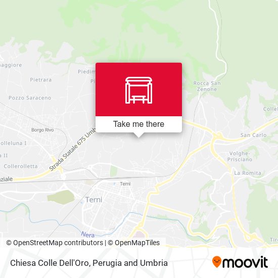 Chiesa Colle Dell'Oro map