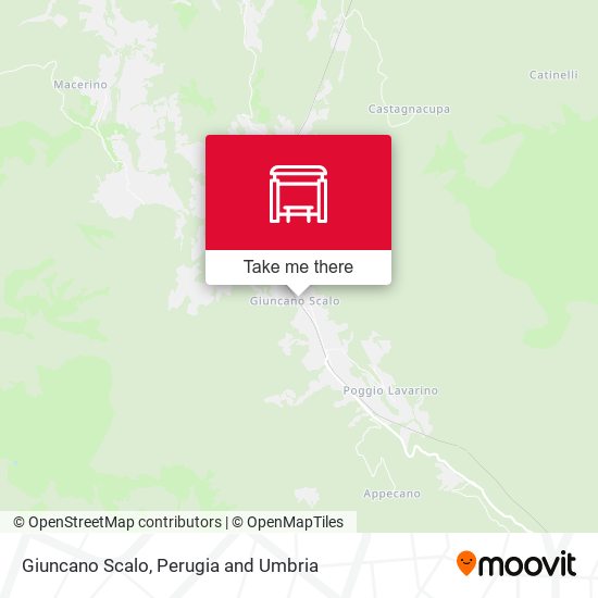 Giuncano Scalo map