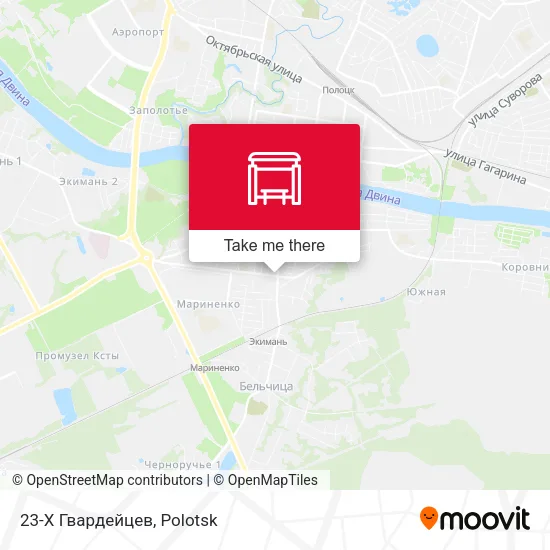 23-Х Гвардейцев map