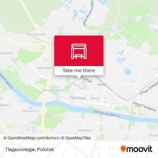 Педколледж map