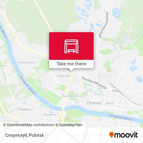 Спортклуб map