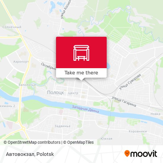 Автовокзал map