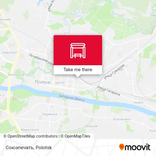 Союзпечать map