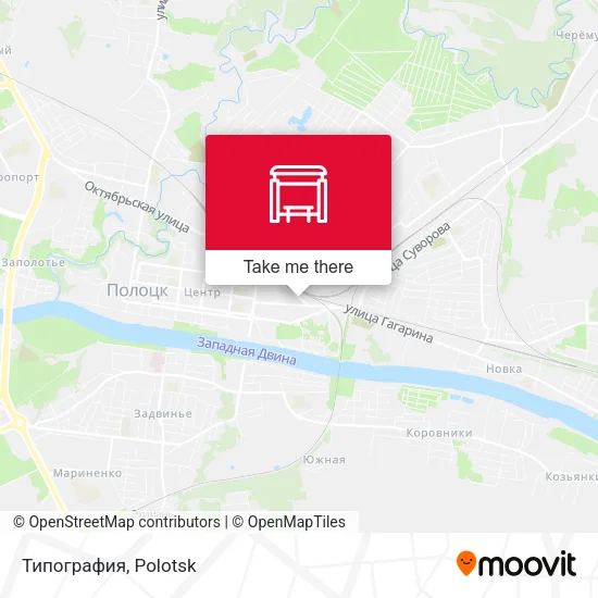 Типография map