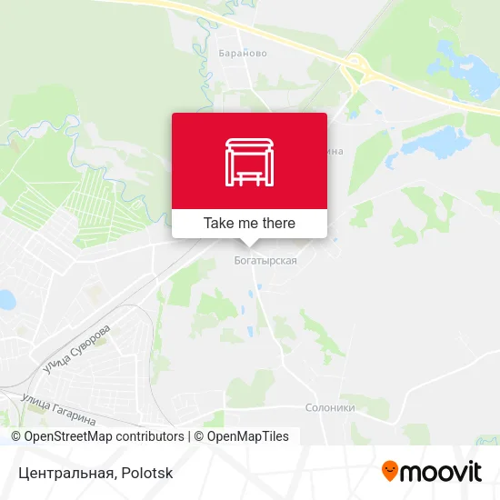 Центральная map