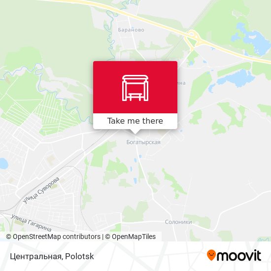 Центральная map