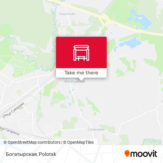 Богатырская map
