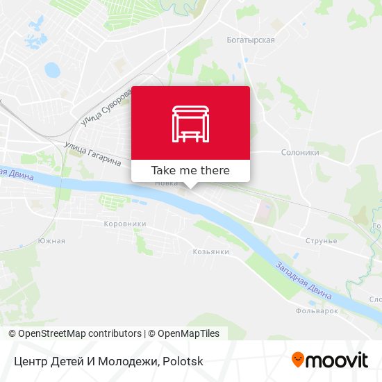 Центр Детей И Молодежи map
