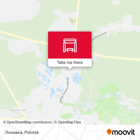 Лозовка map