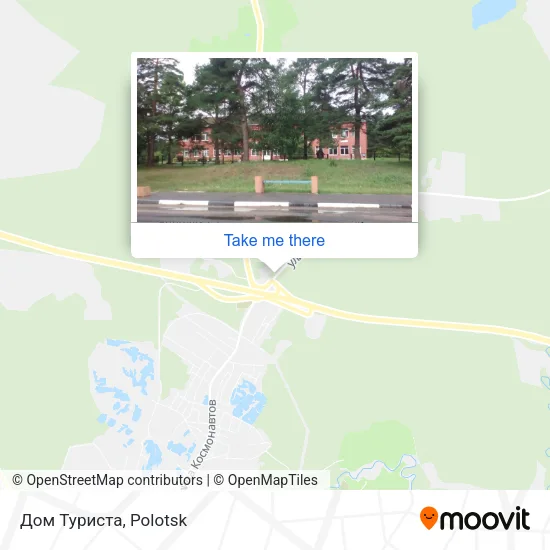 Дом Туриста map