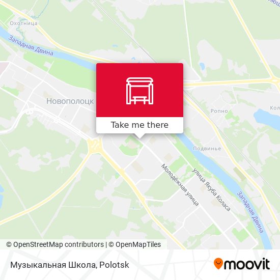 Музыкальная Школа map