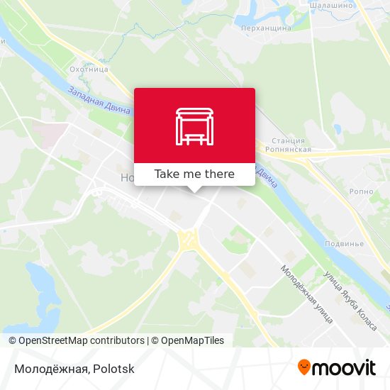 Молодёжная map