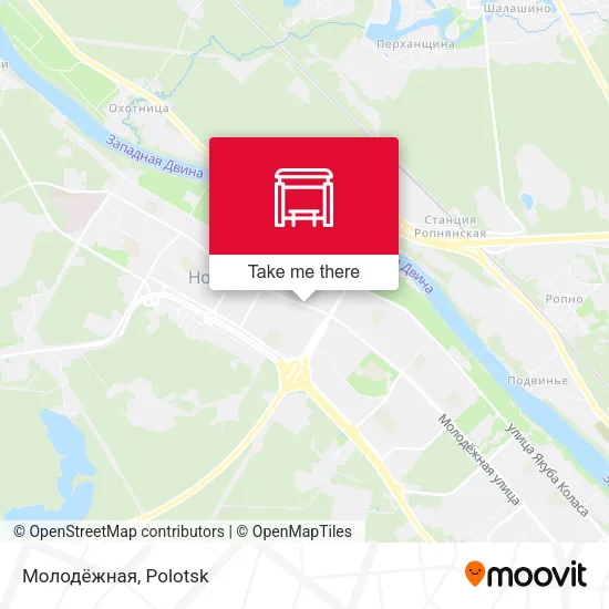Молодёжная map
