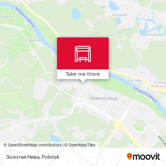 Золотая Нива map