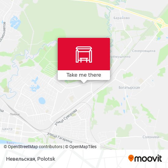 Невельская map