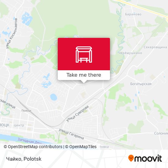 Чайко map