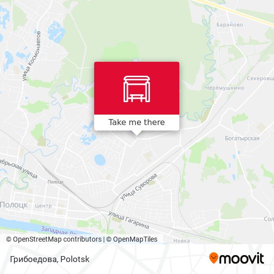 Грибоедова map