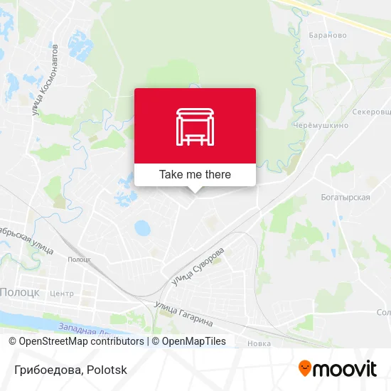 Грибоедова map