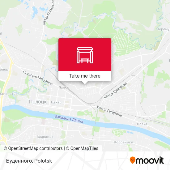 Будённого map