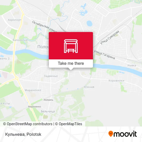 Кульнева map