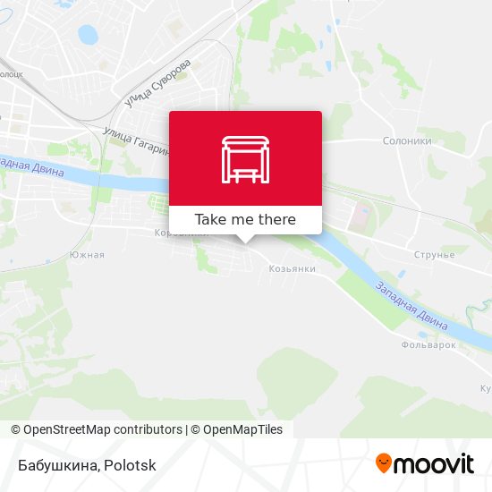 Бабушкина map