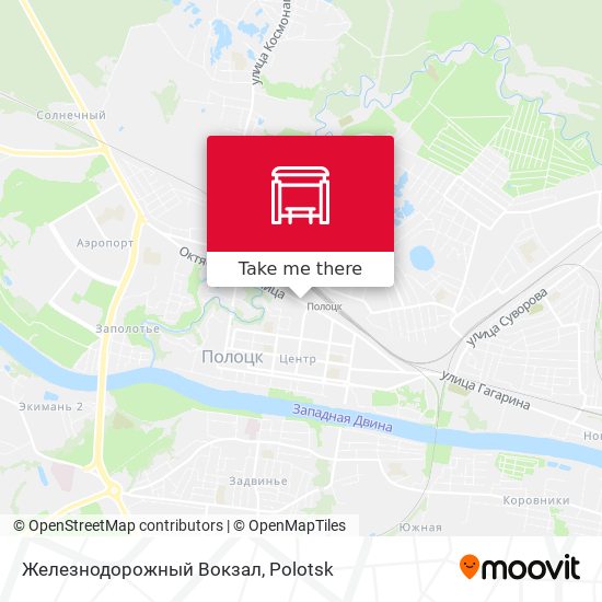 Железнодорожный Вокзал map