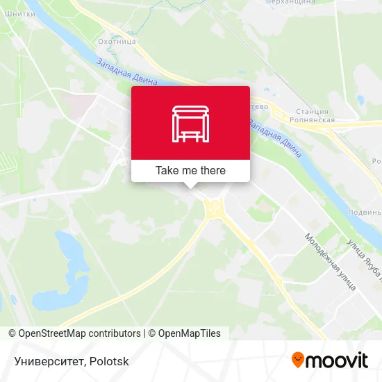 Университет map