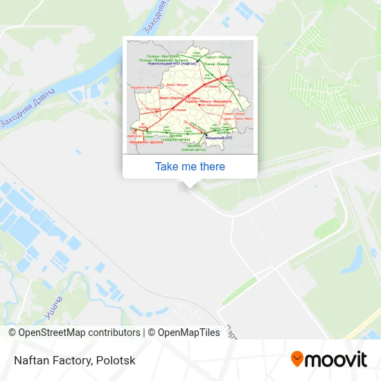 Naftan Factory map