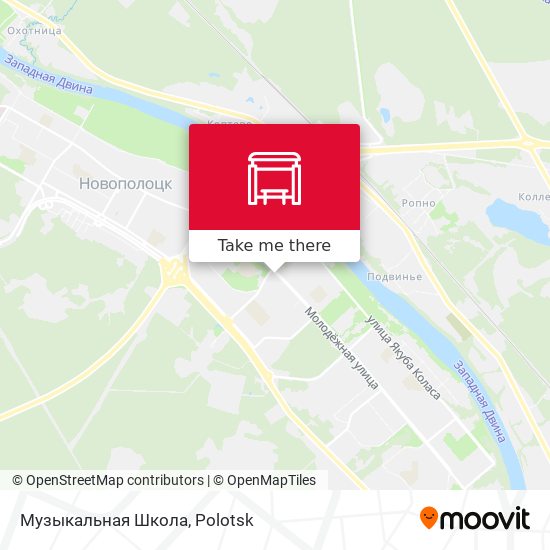 Музыкальная Школа map