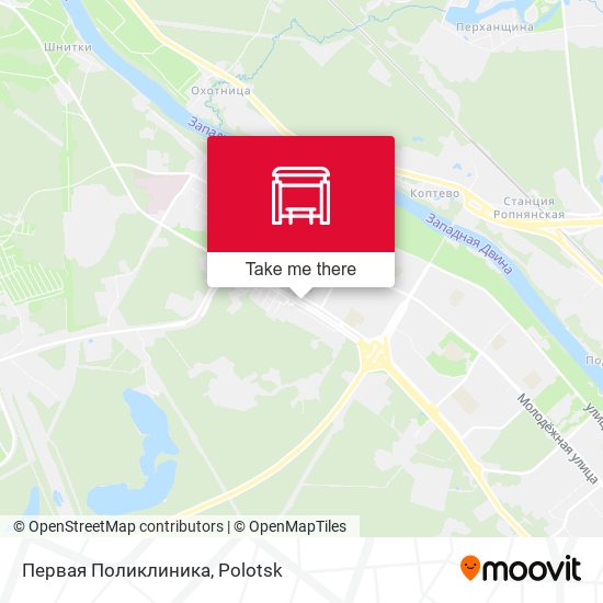 Первая Поликлиника map