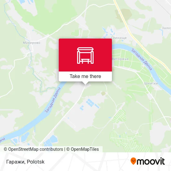 Гаражи map