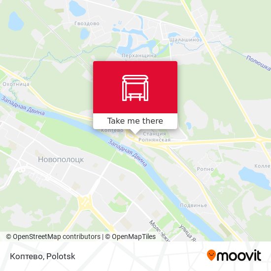 Коптево map