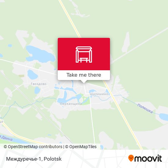 Междуречье-1 map