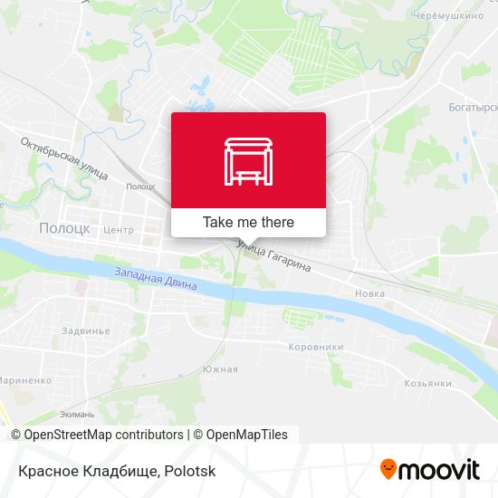 Красное Кладбище map