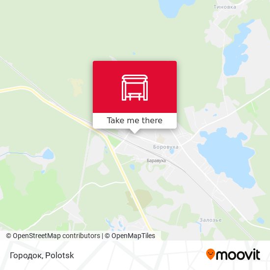 Городок map