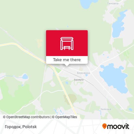 Городок map