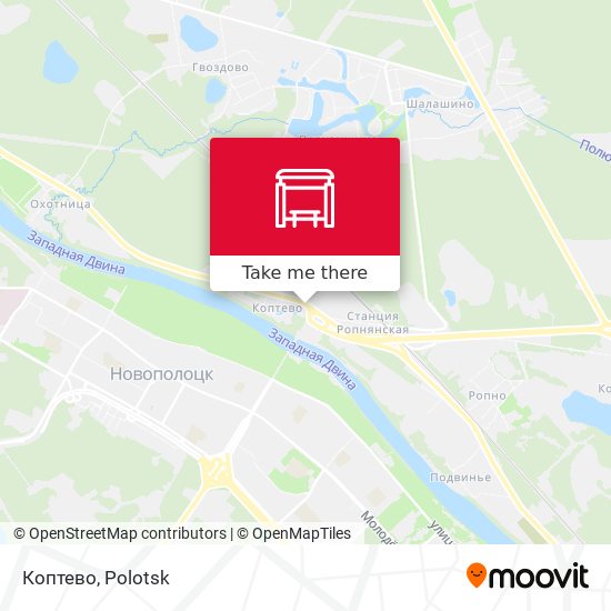Коптево map