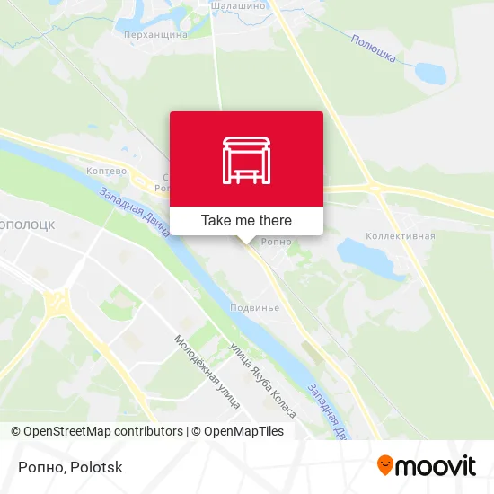 Ропно map