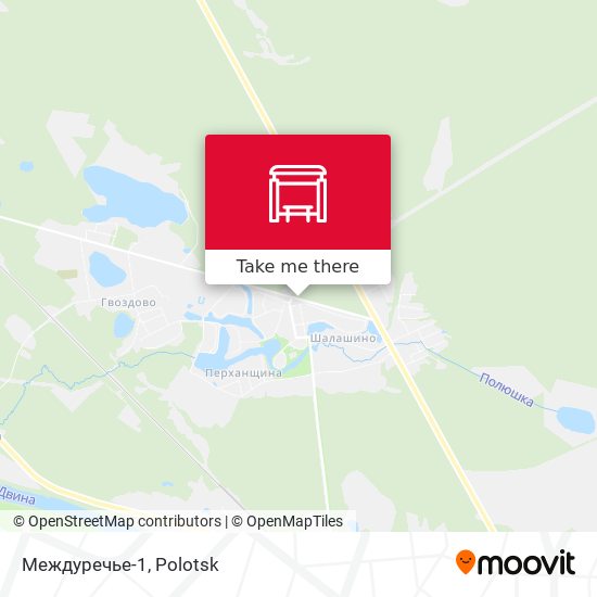 Междуречье-1 map