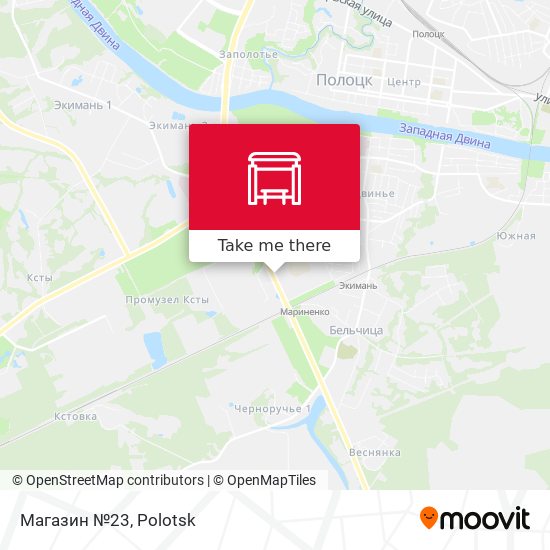 Магазин №23 map