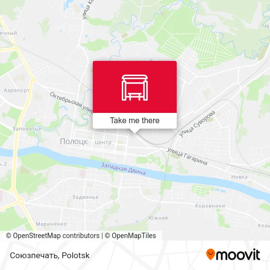 Союзпечать map