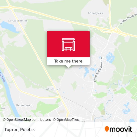 Гортоп map